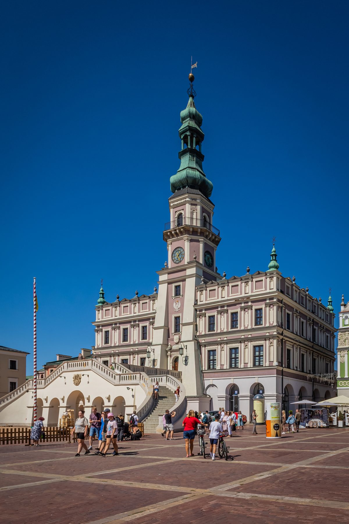Rynek Wielki w Zamościu – trener biegania Zamość, plany treningowe online